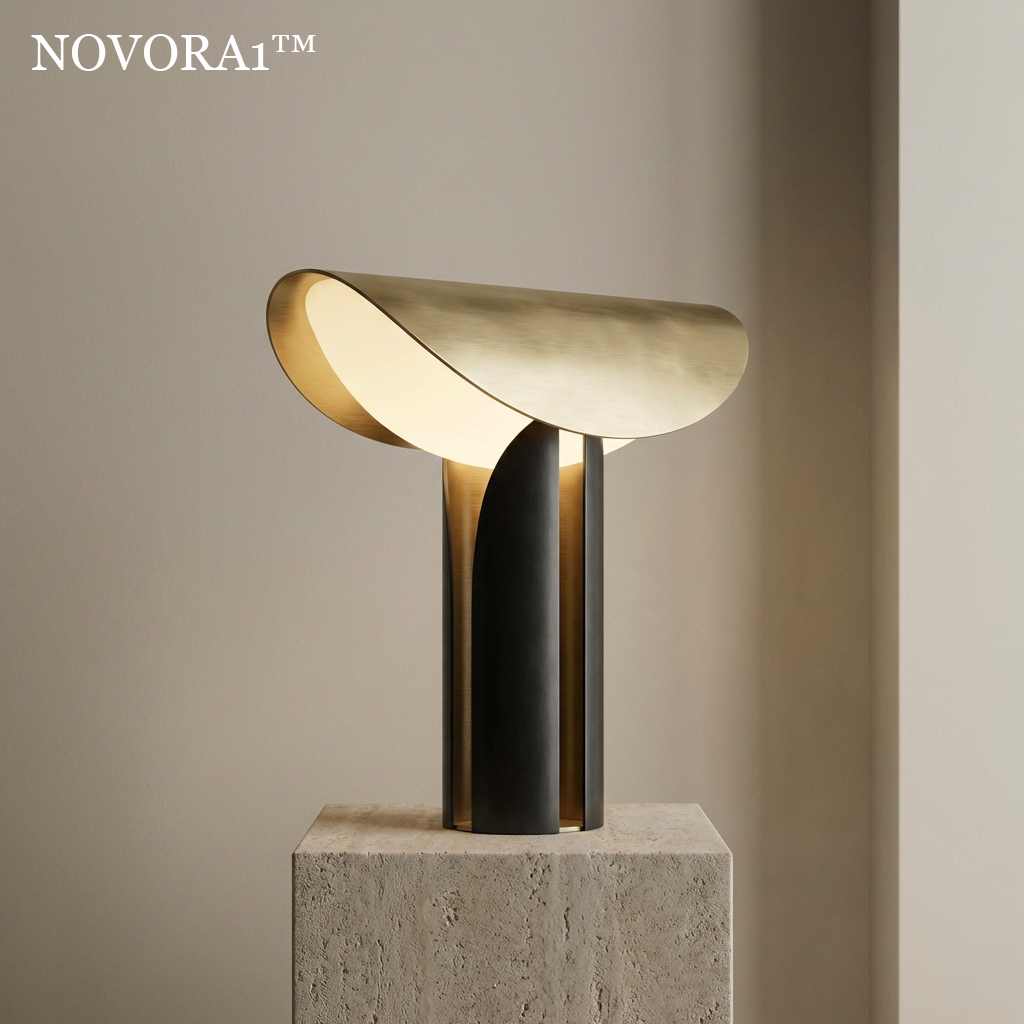 Novora1™ ArcLume Sculptural Table Lamp