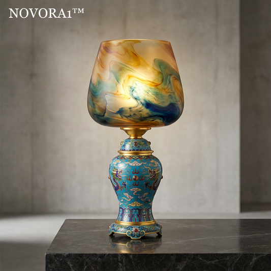 Novora1™ Celestara Artisan Table Lamp